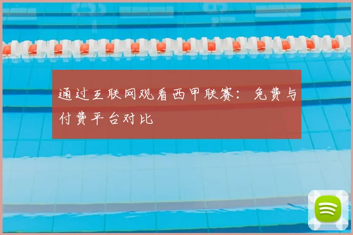 通过互联网观看西甲联赛：免费与付费平台对比